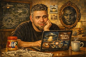 researching podcast host